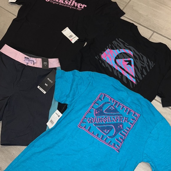 ๐ฅ YOUTH BOY CLOTHING BUNDLE BOX RETRO SWIM TSHIRT LOT OF 4 NWT ๐ฅ - Picture 3 of 6